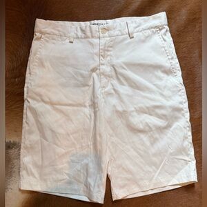 Men's White Nike Golf Shorts